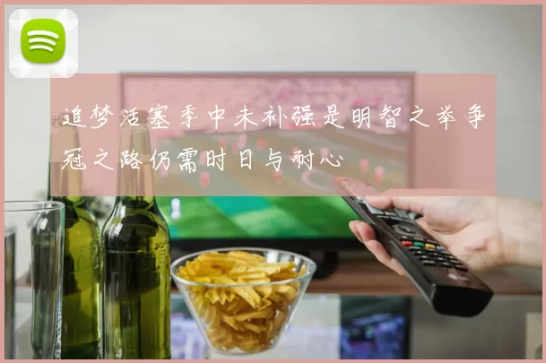 追梦活塞季中未补强是明智之举争冠之路仍需时日与耐心